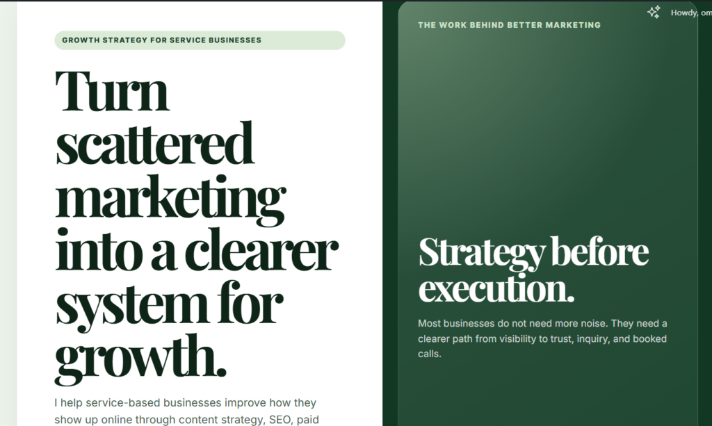 I Redesigned My Website In Two (2) Hours With ChatGPT, Elementor, And “Ctrl + Shift + D.” 