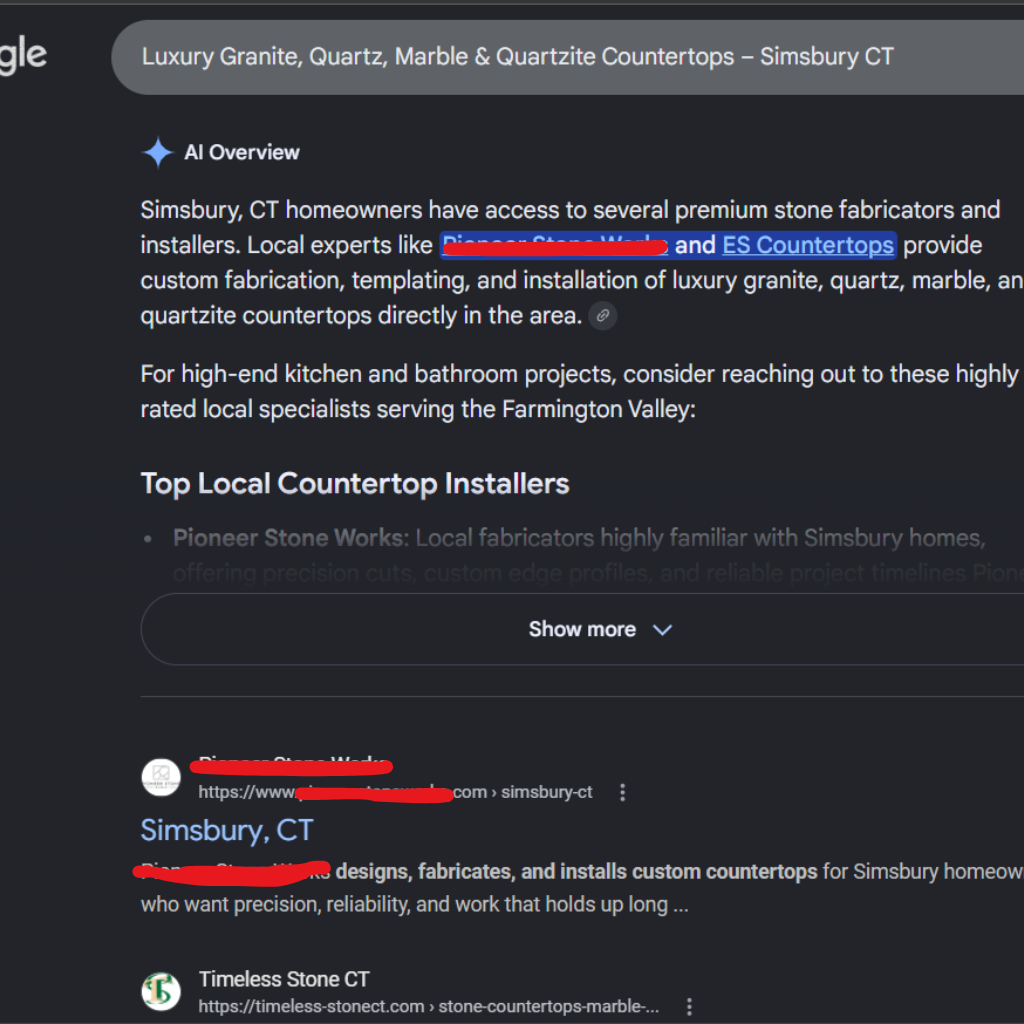 Anonymous local ranking screenshot
