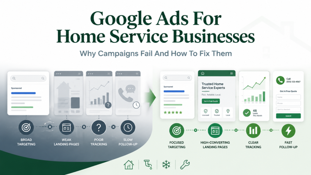 Google Ads For Service-Based Businesses: Why Campaigns Fail And How To Fix Them