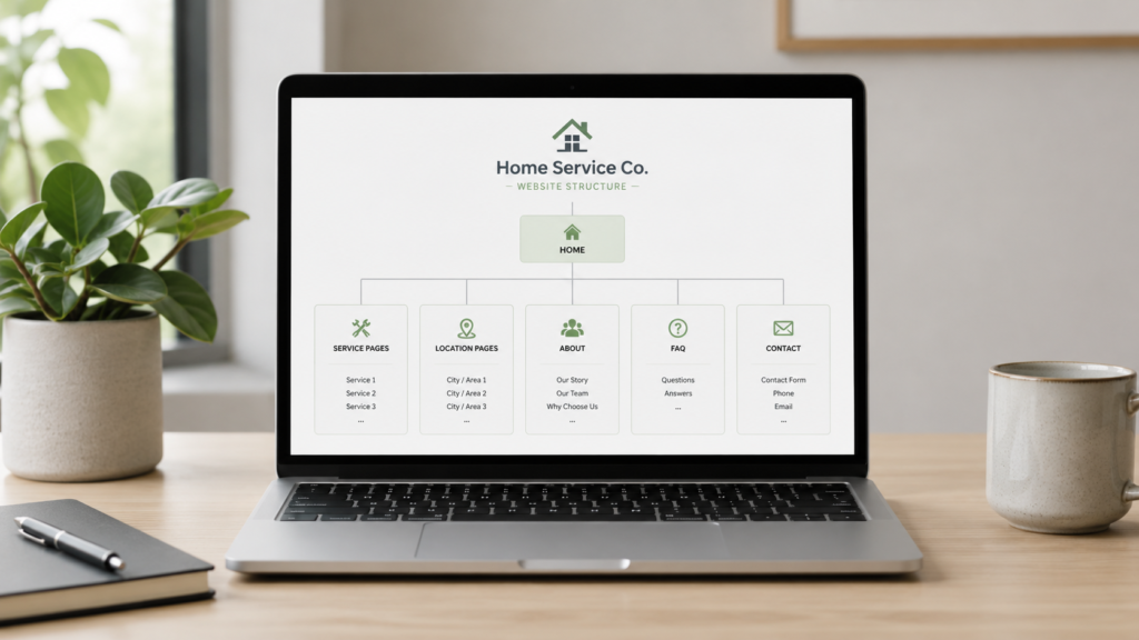 Service Pages, Location Pages, And Website Structure
