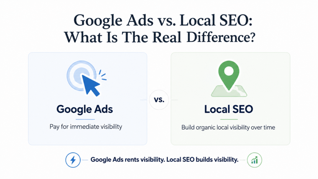 Google Ads vs. Local SEO: What Is The Real Difference?