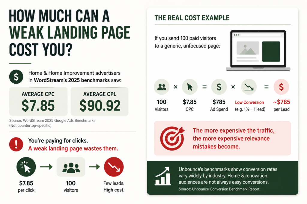 How Much Can A Weak Landing Page Cost You?