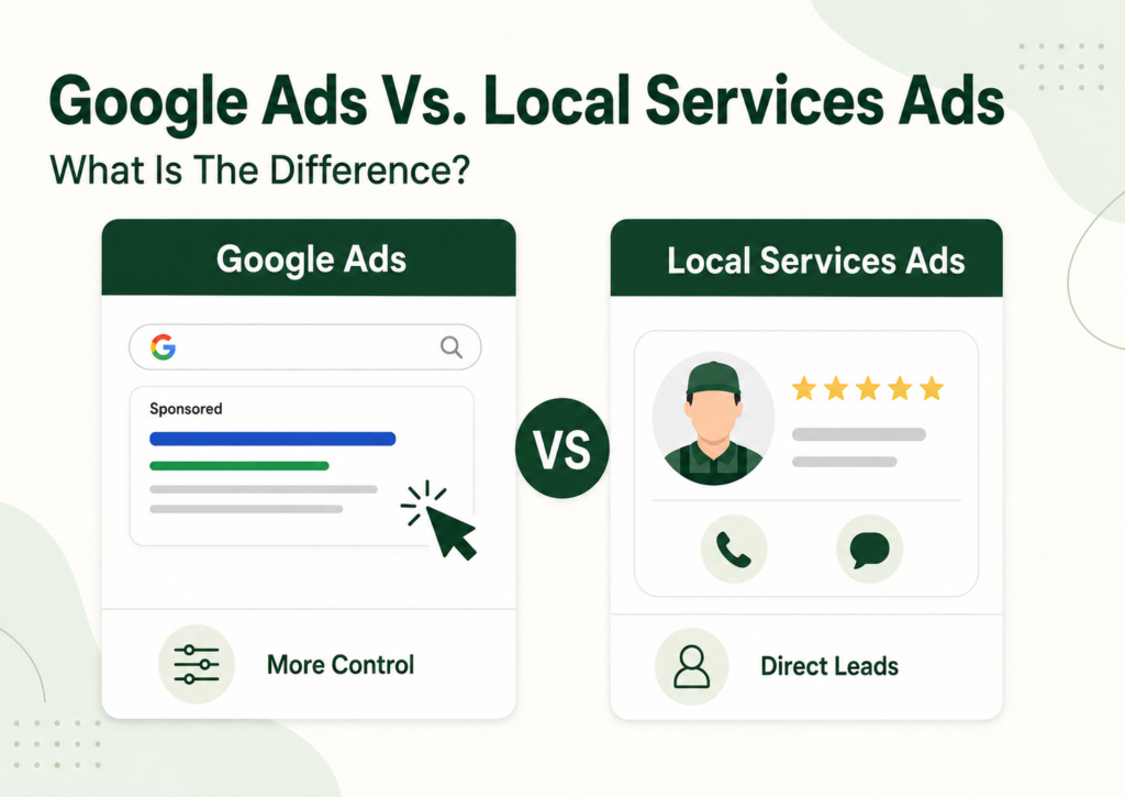 Google Ads vs. Local Services Ads: What Is The Main Difference? Google Ads vs. LSA