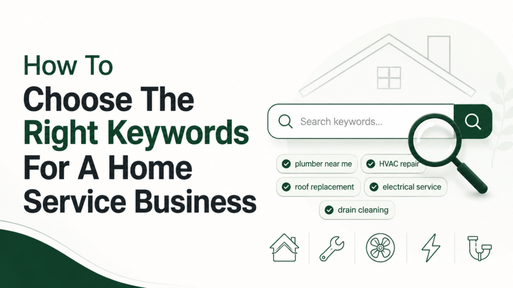 How To Choose The Right Keywords For A Home Service Business
