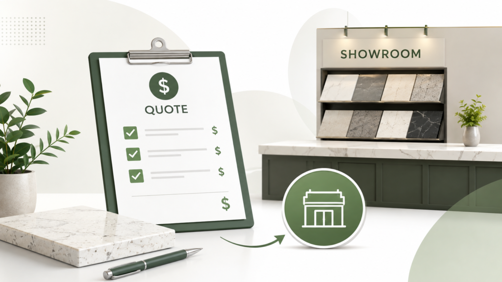 Make It Easier To Request A Quote Or Visit The Showroom. Best Ways To Get More Countertop Customers