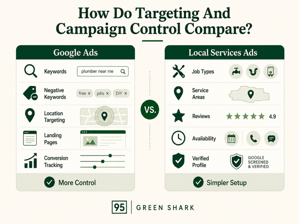 How Do Targeting And Campaign Control Compare?